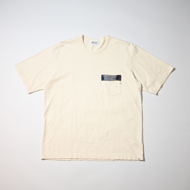 KUON / Boro Trimmed Pocket Tee