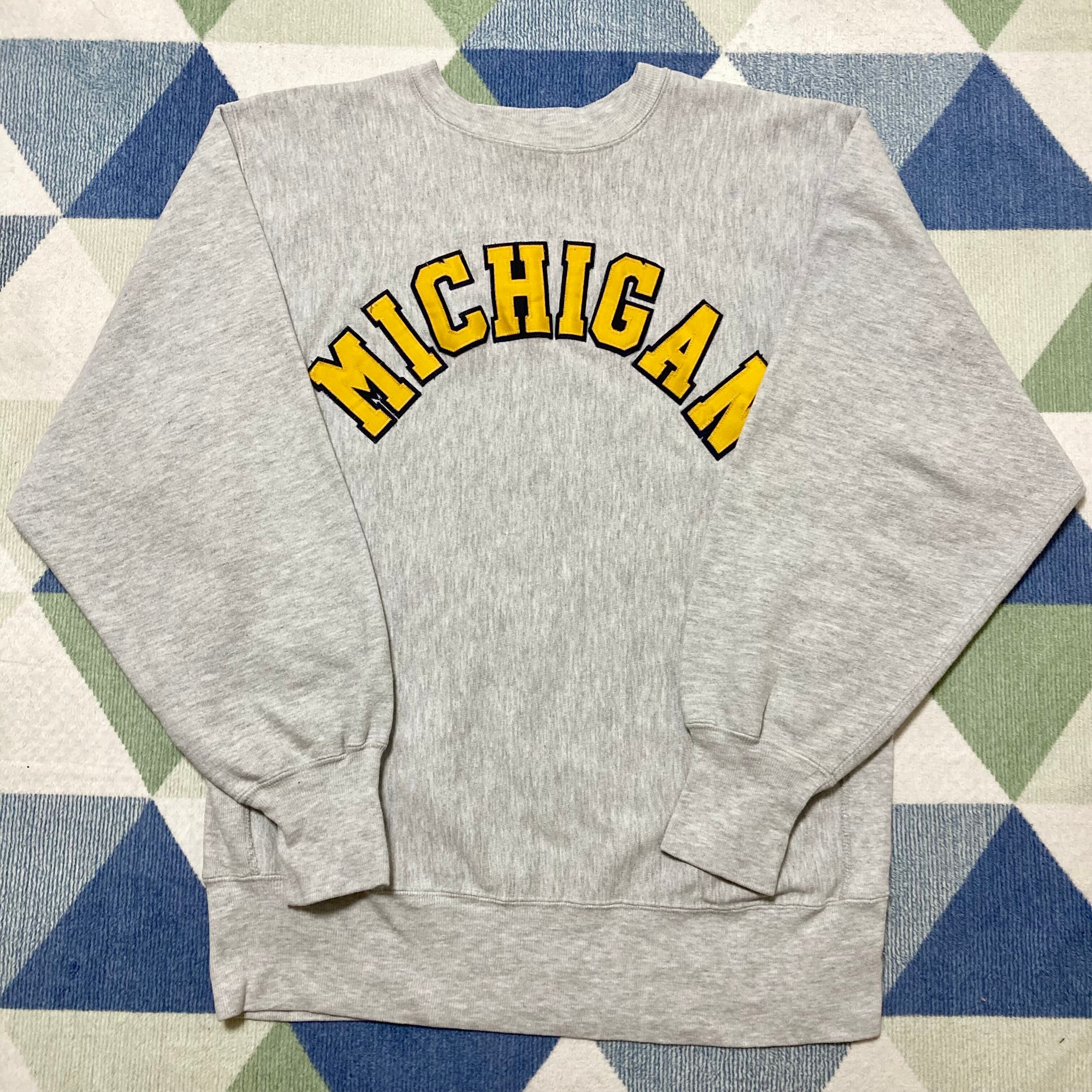 90s Championミシガン リバースウィーブ刺繍タグ XL USA製 | Remlia