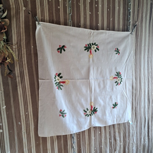 ヨーロッパ 刺繡クロス used [508118]
