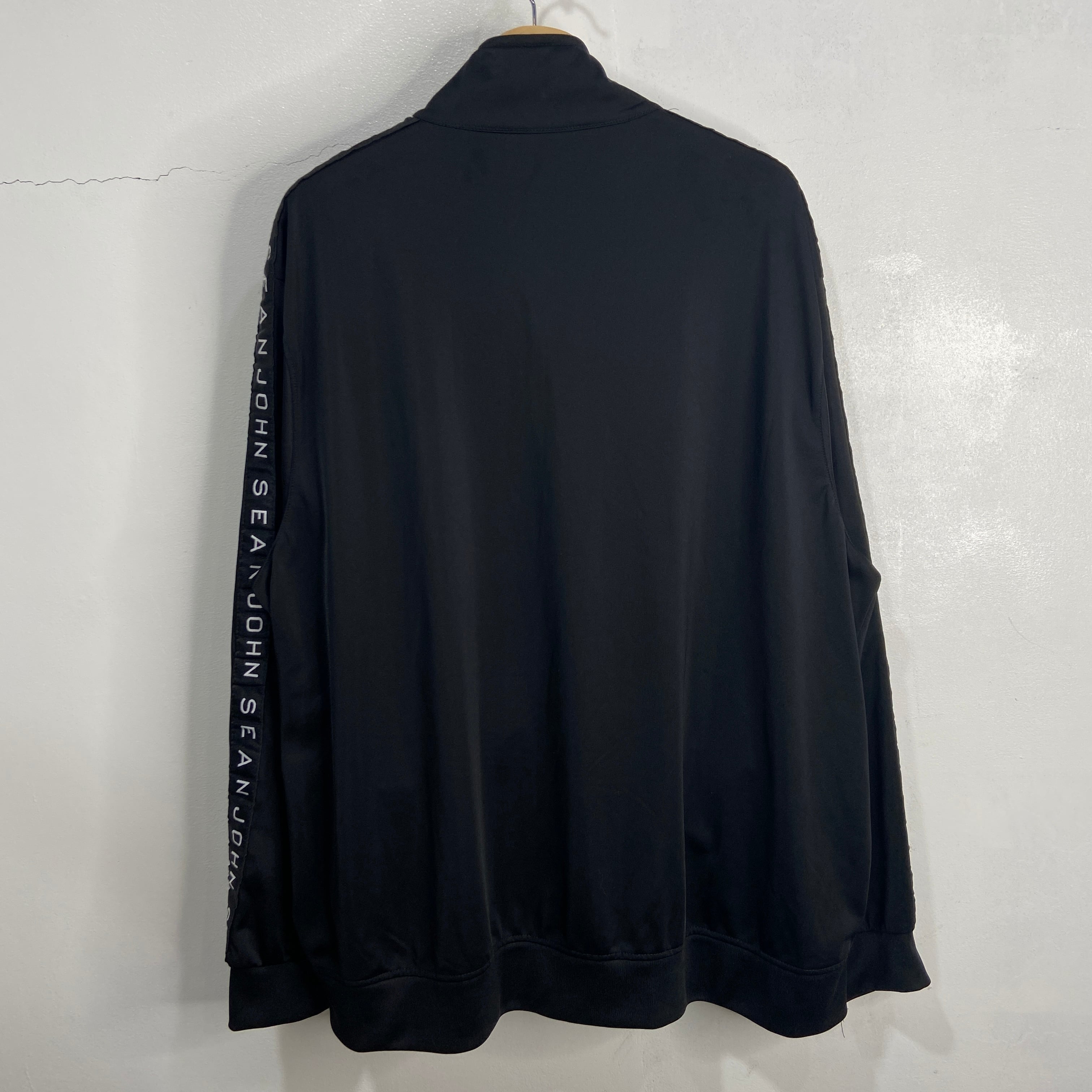 送料無料』SEANJOHN ショーンジョン トラックジャケット ブラック 3XL