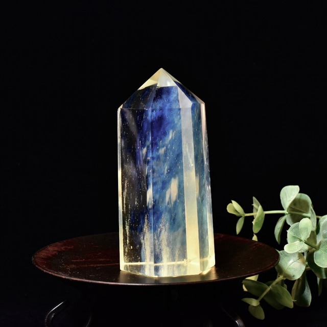 シエラネバダ産 アンダラクリスタル ポイント ゴールデンサンシャイン&エンジェルラダー A