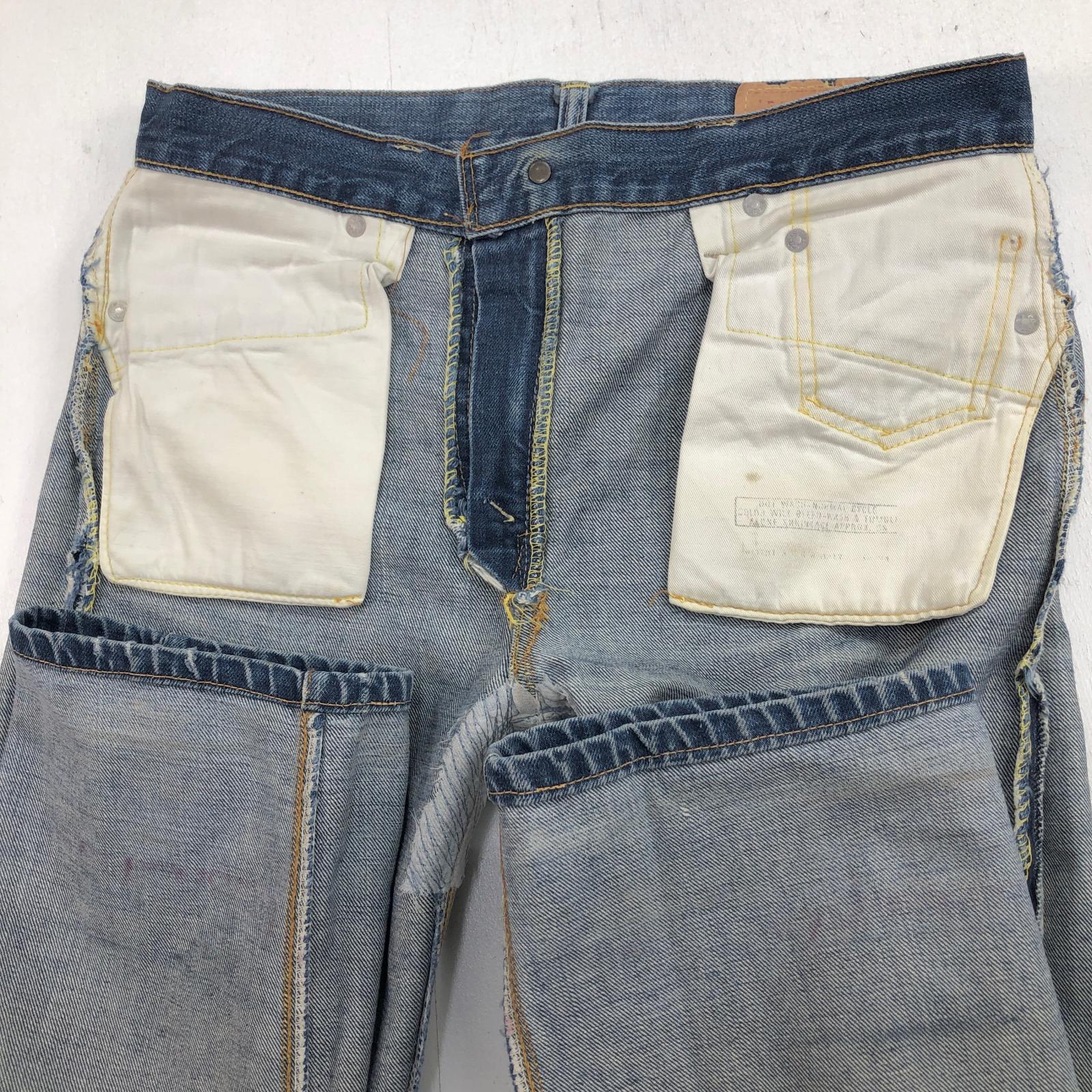 LEVI'S リーバイス 70年代 505 66前期 TALON42 脇割り スモールe