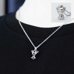 送料無料 【HIPANDA ハイパンダ】男女兼用 UNISEX ネックレス HIPANDA×GARDEL SILVER NECKLACE