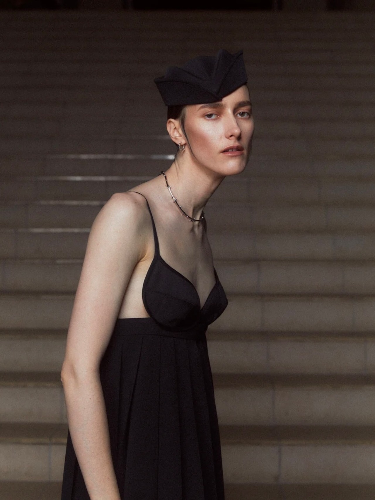 【26AW】POOLDE プールデ / キャミドレス / Nocturne Dress - 3