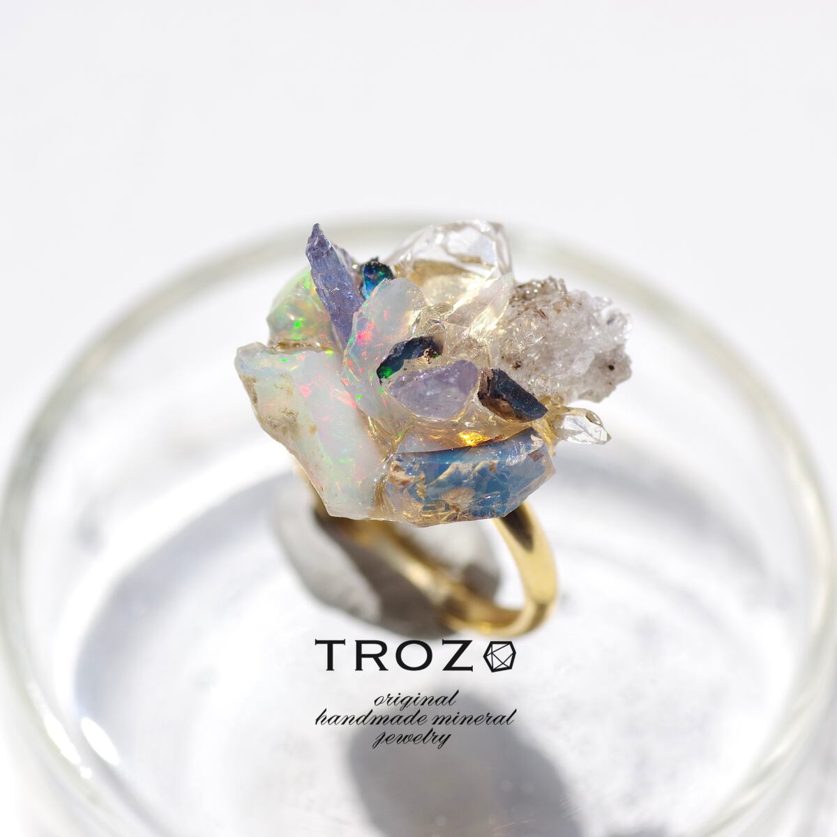 タンザナイト 一点物・大粒天然タンザナイト リング✨約12mm リング
