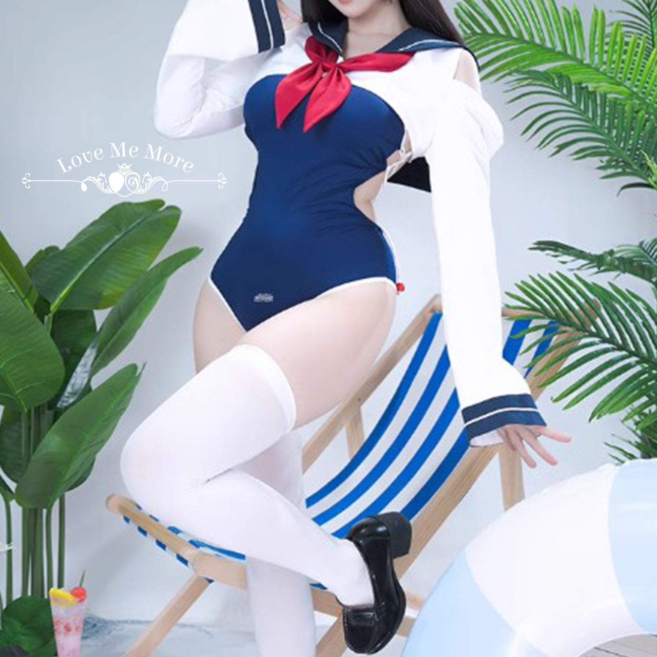 3サイズ有★あみあみセーラースク水