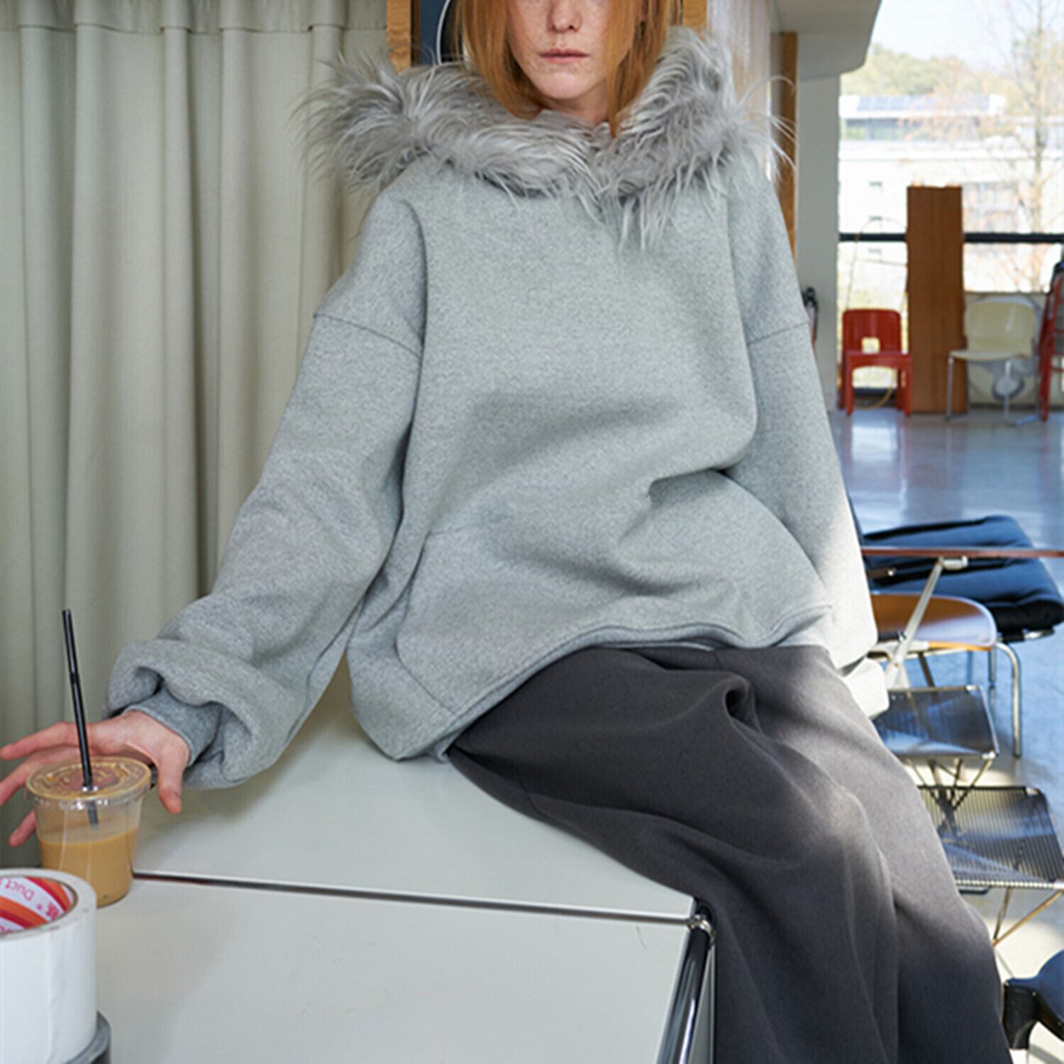 yukiemon フードパーカー　サンプル品　未使用品 CYNICAL フードパーカー(P) | whispermusee