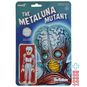 スーパー７ リ・アクション ユニバーサルモンスター メタルナミュータント ブルー 蓄光  3.75インチ アクションフィギュア 未開封