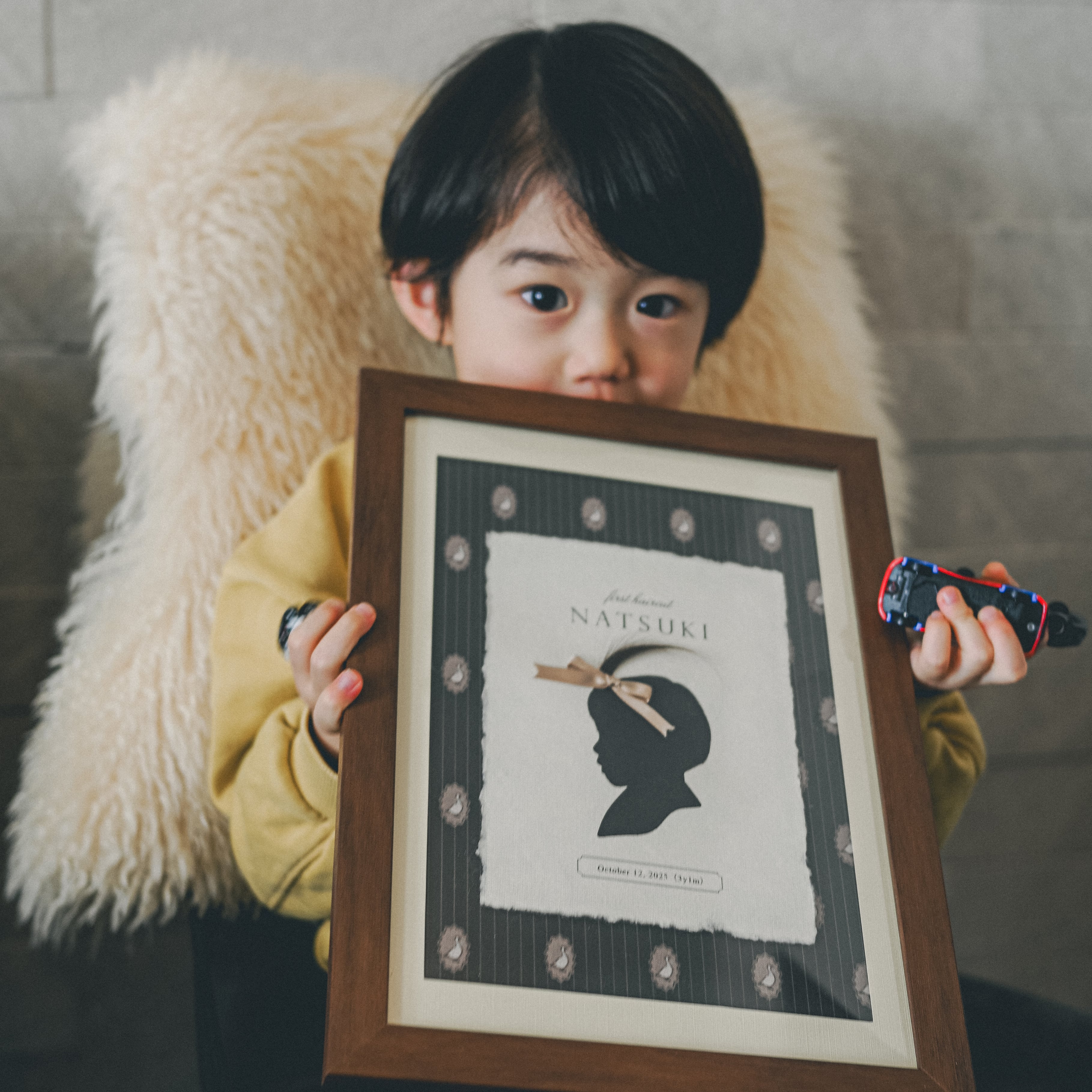 ファーストカットアート first haircut art【ファーストカット／シルエットアート】 | 1er.n