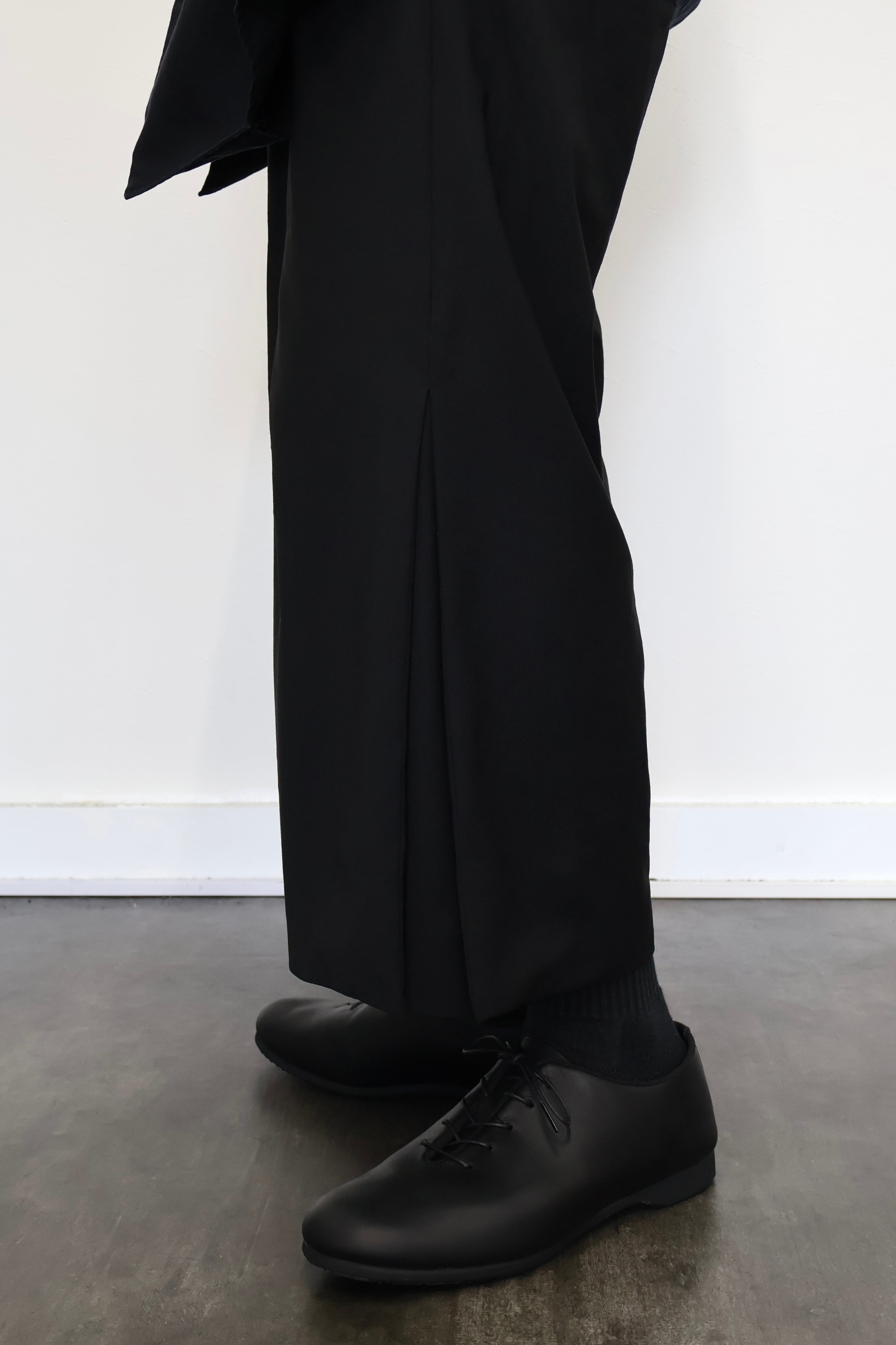 YOKO SAKAMOTO × Je t'emmène JAZZ FLAT SHOES ( GUIDI ) -BLACK- | OoaLL