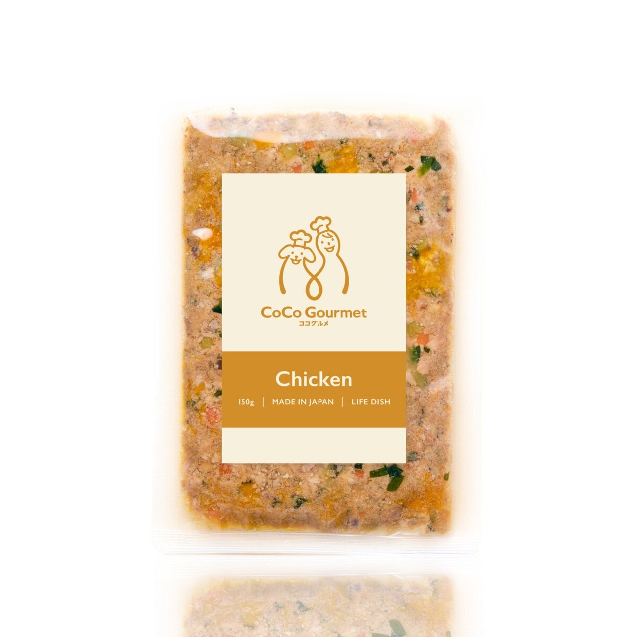 【冷凍】ココグルメ チキン 150g x 8パック 愛犬用