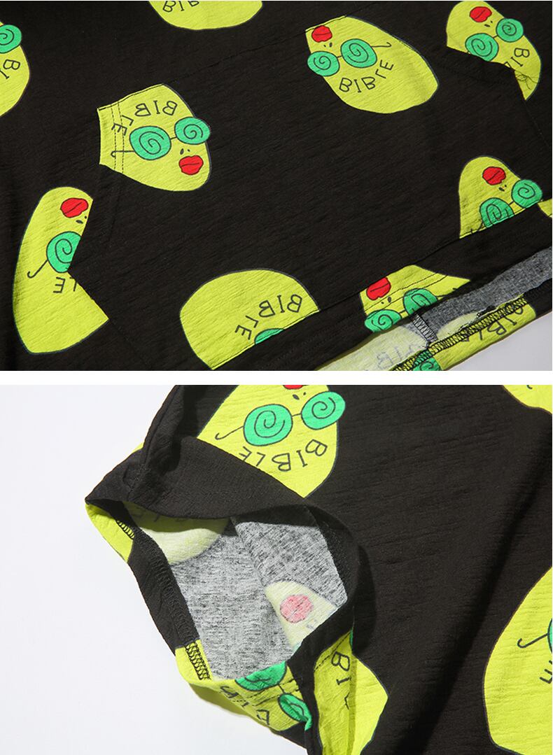 全3色 Tシャツ カットソー プリント カジュアル ストリート 