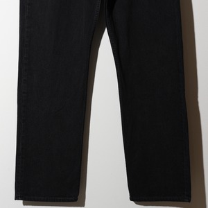 極美品 38×32 501-0660 USA 99年 サルファーブラックデニムパンツ Levi’s リーバイス 黒