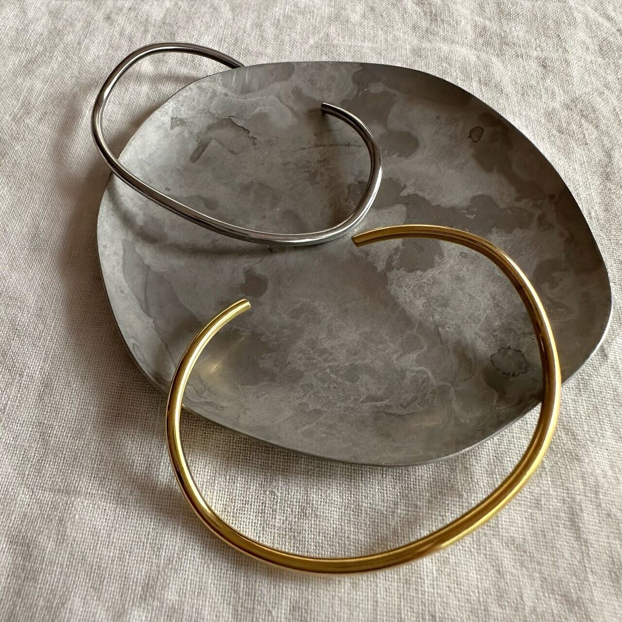 【SELECT】サージカルステンレス　ブレスレット　バングル　レディース　シルバー　ゴールド　華奢　アクセサリー