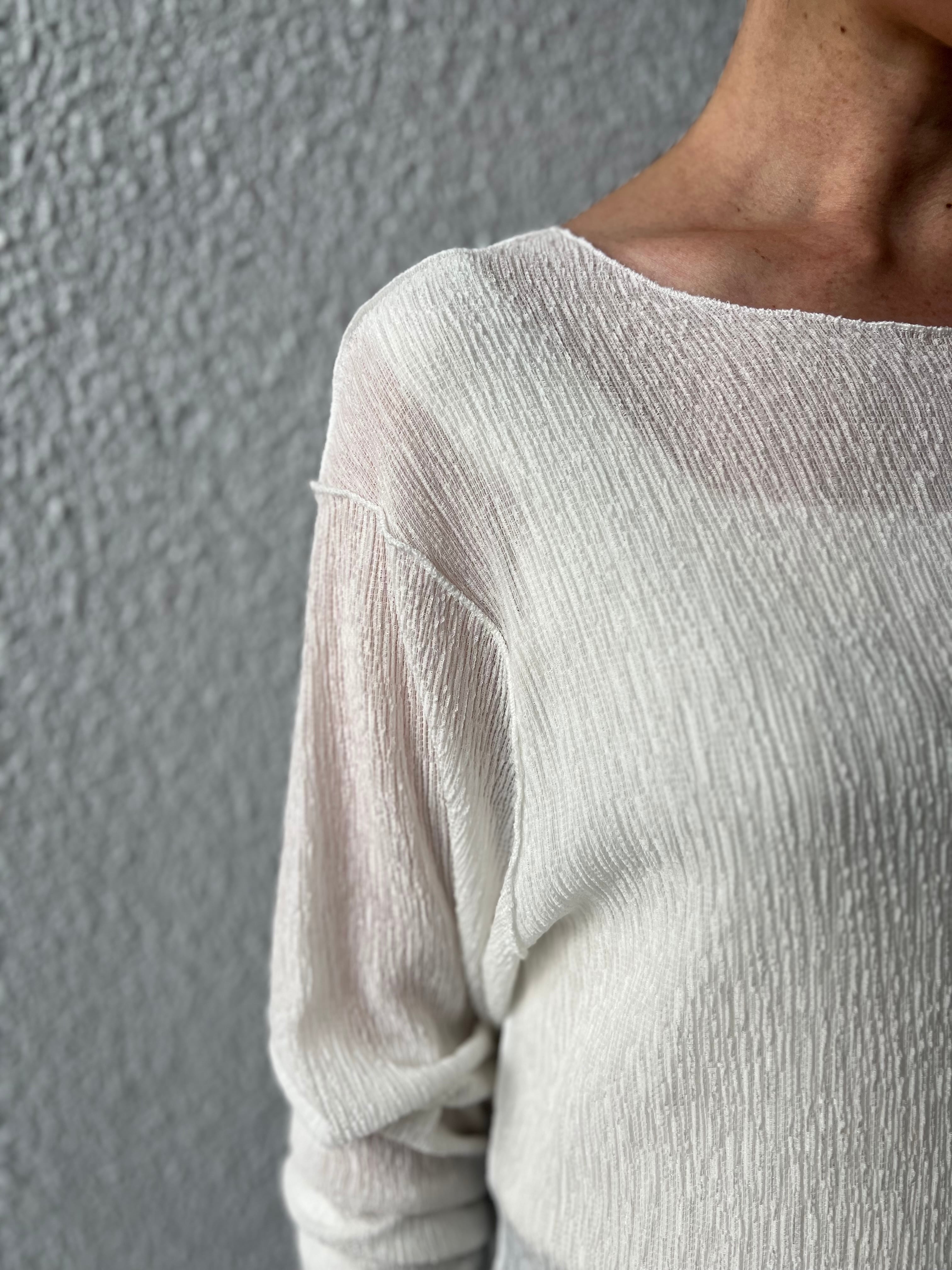 【PASSIONE】シアーテレコストレッチプルオーバー 536980