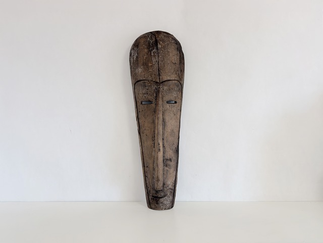 ガボン ファング族 ヴィンテージ　木製マスク　仮面｜アフリカンマスク プリミティブアート オブジェ African Fang Mask
