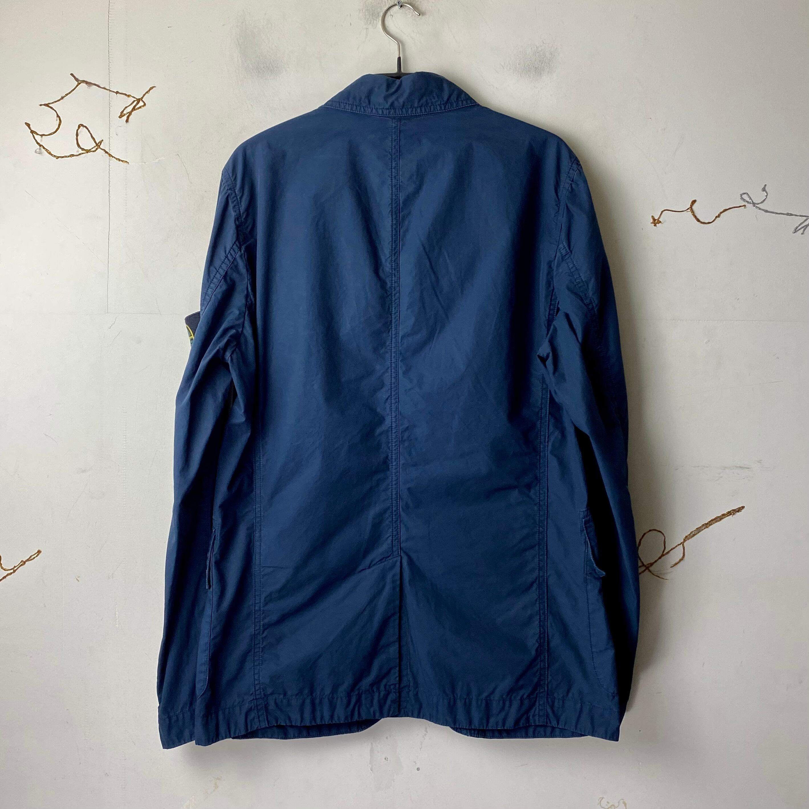 STONE ISLAND puckering tailored jacket | NOIR ONLINE