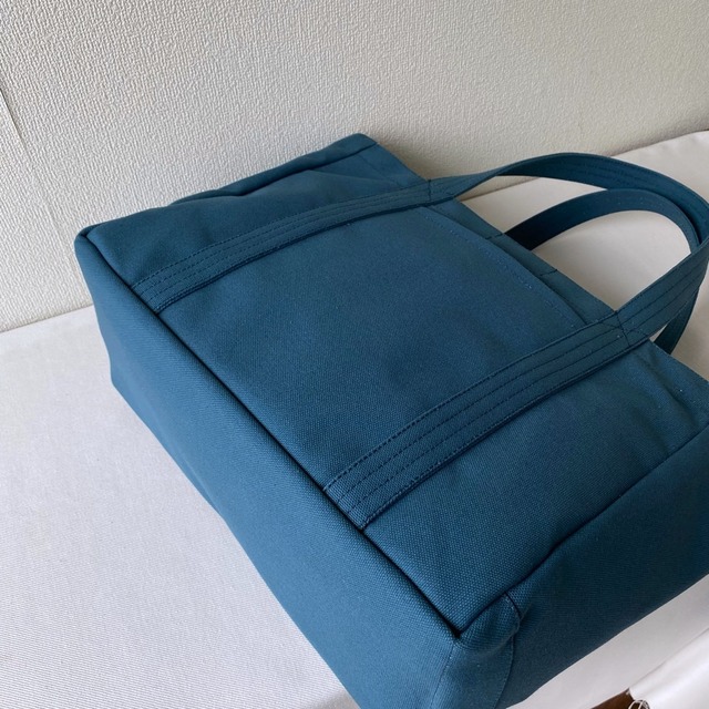 【全9色】「軽いボックストート」通勤サイズ／倉敷帆布 8号帆布【受注制作】