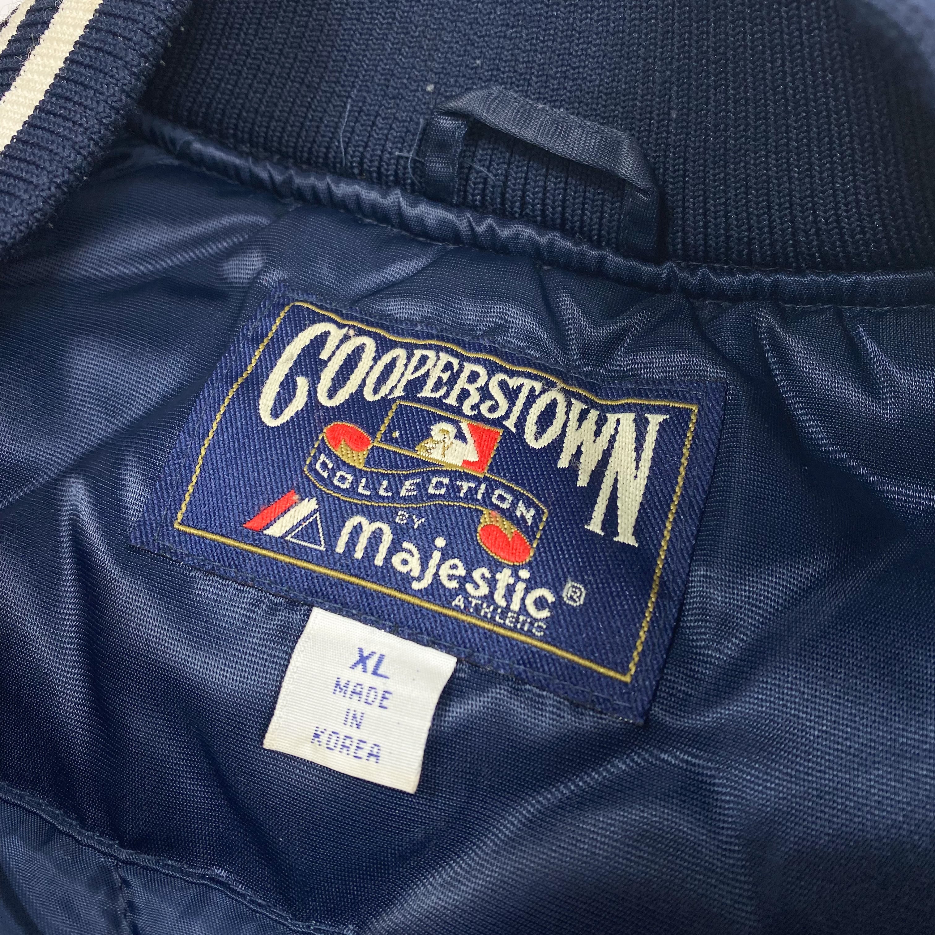 2XL majestic cooperstown yankees スタジャン