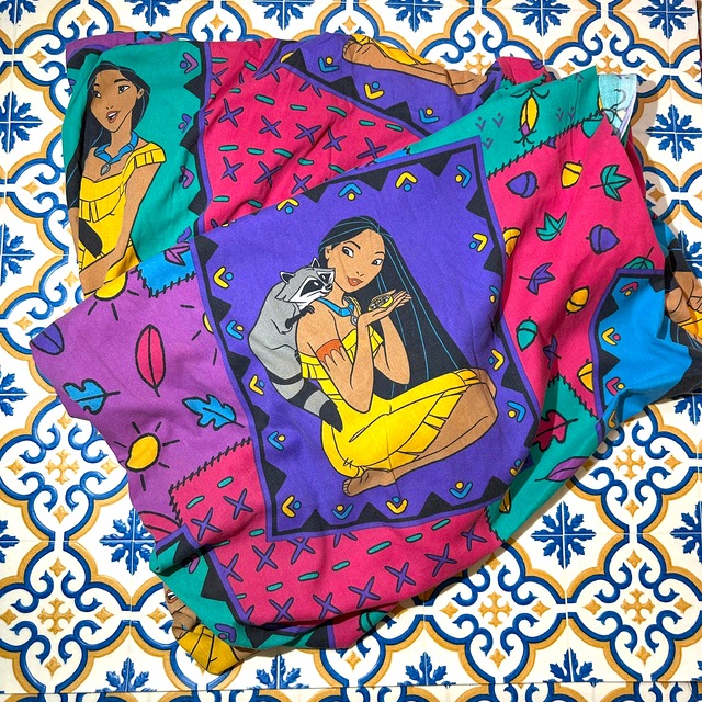 "Pocahontas" bed cover