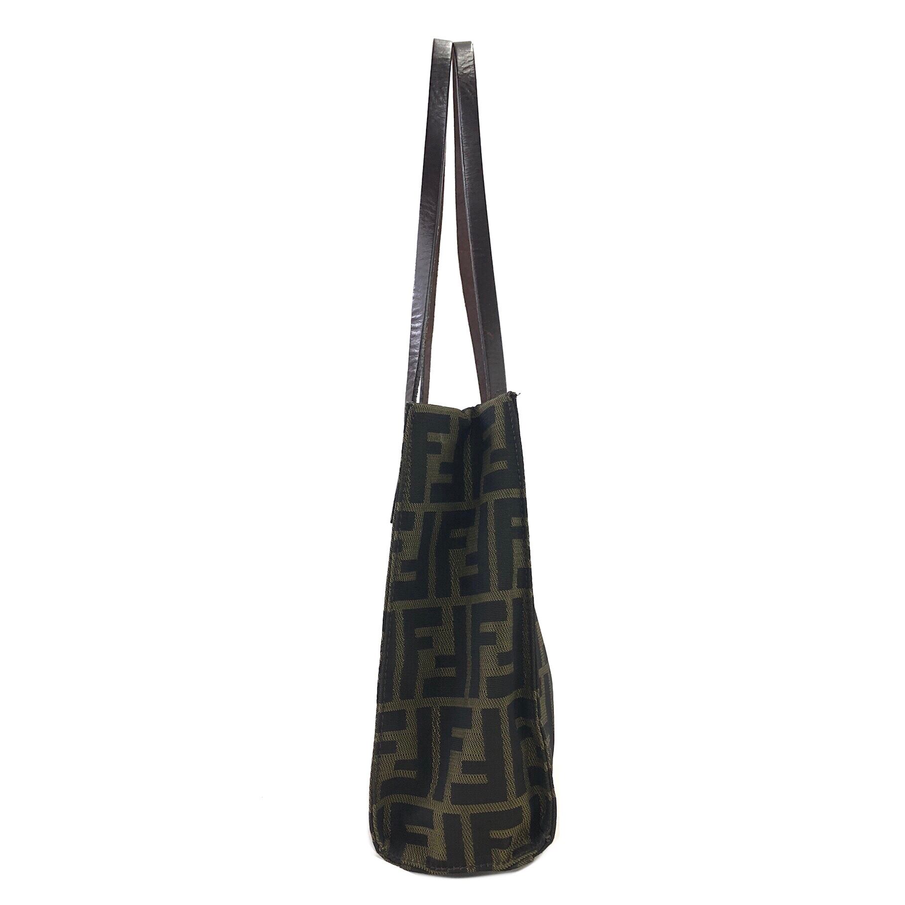 FENDI フェンディ ズッカ FF キャンバス ハンドバッグ トートバッグ
