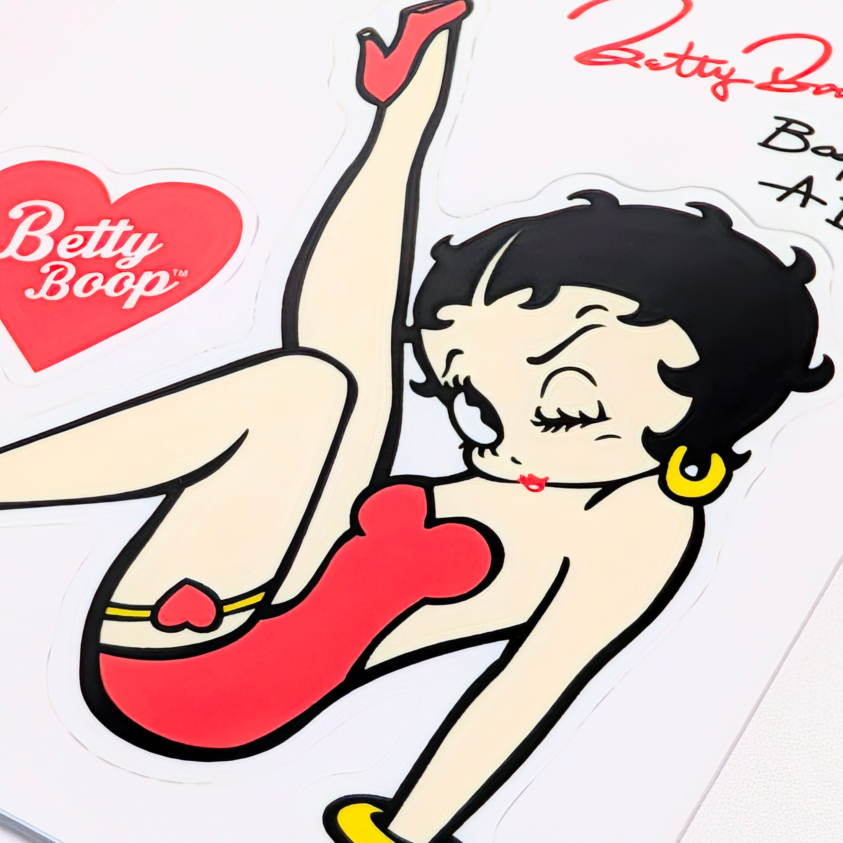 ✨️みんなメロメロ♡✨️送料無料!【 Betty Boop(ベティブープ) 】 STICKER(ステッカー)/ シール / ベティちゃん 〚アメリカン雑貨 アメトイ〛