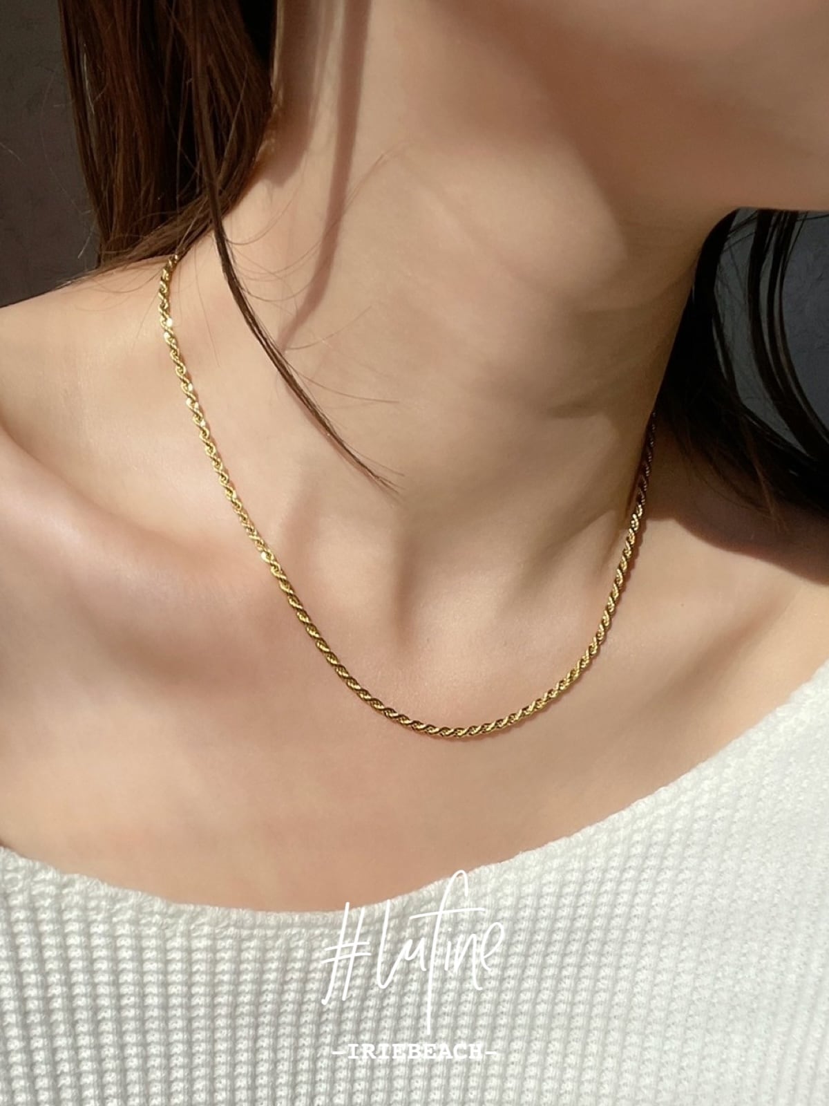 【#lufine】rope chain necklace | IRIEBEACH