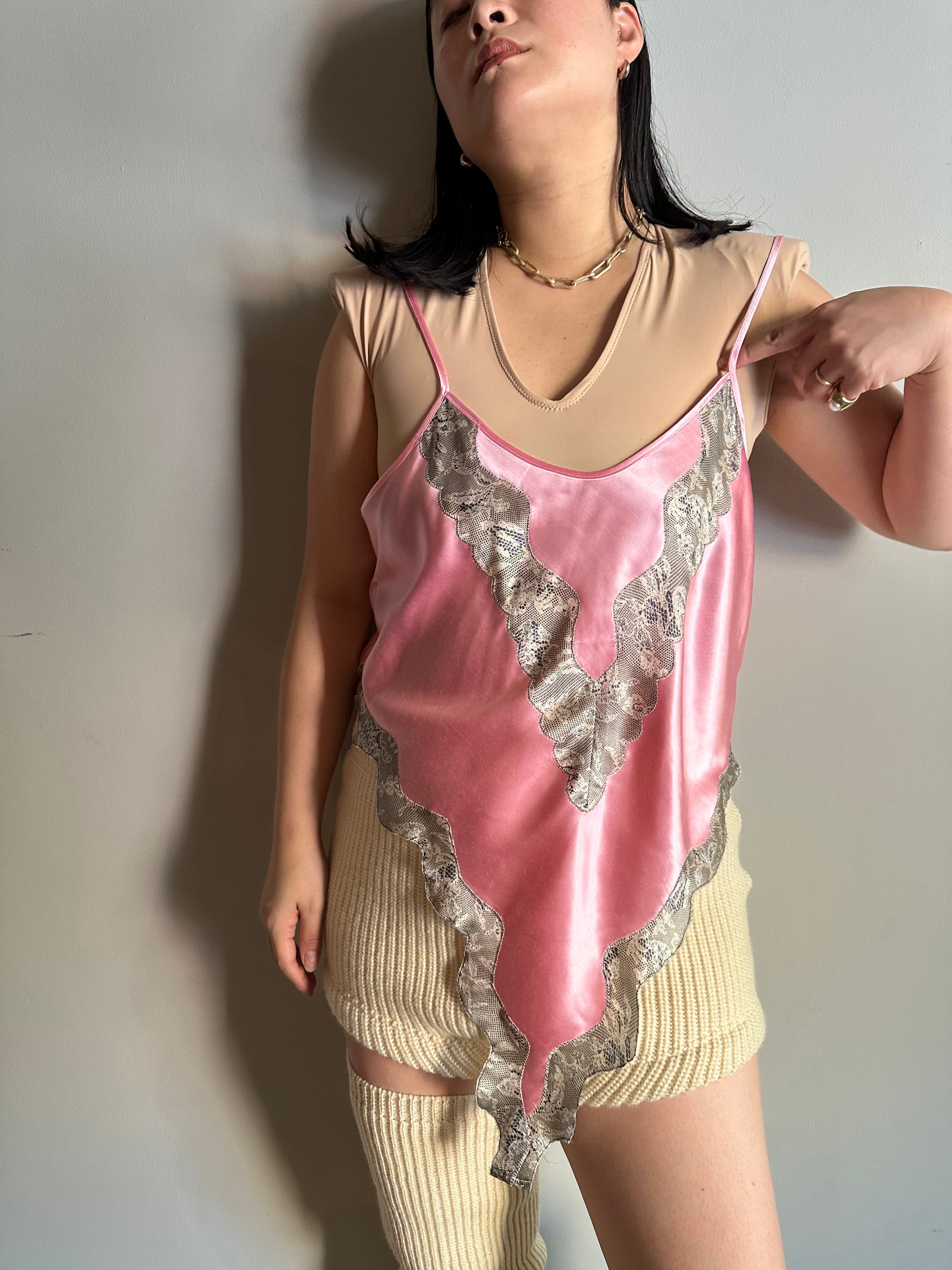 FUMIKA_UCHIDA Printed Lace Trimmed Bodysuit