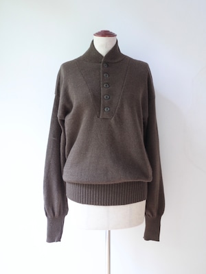 80s US army commmand knit sweater