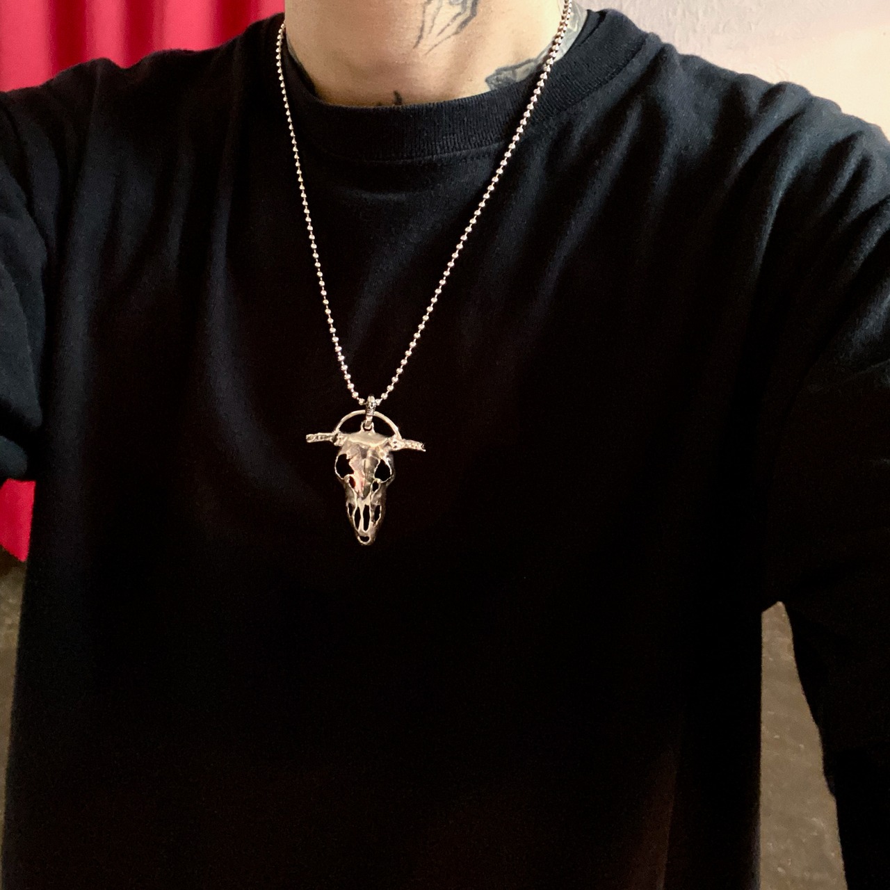 BUFFALO SKULL PENDANT  / バッファロースカルペンダント