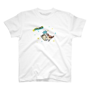 【SUZURI】チュンタロー流れ星 Tシャツ〈 ペールカラー 〉