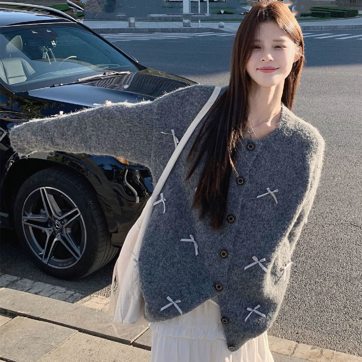 【outer】ニットカーデ M27985