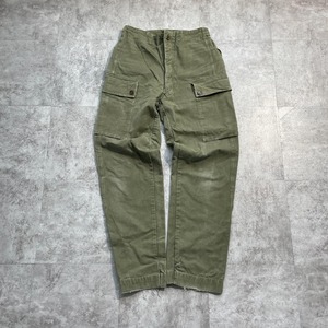 60s オランダ軍 実物 ダブルフェイスパンツ w30