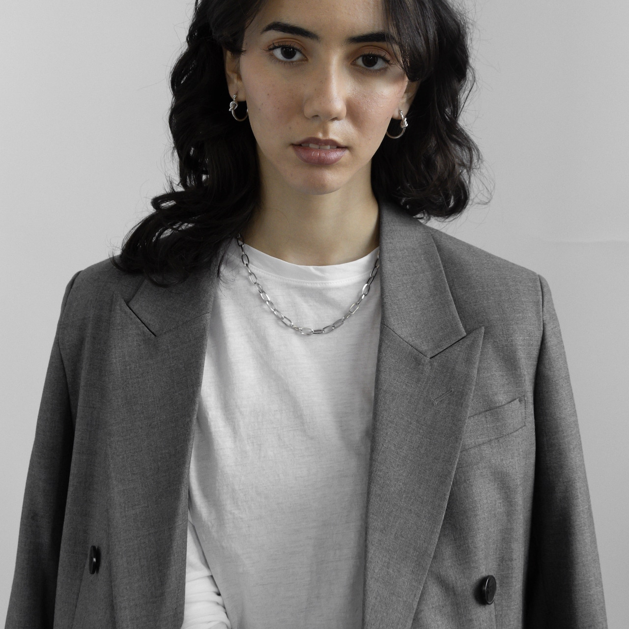 【ネコポス便】ネックレス シンプルチェーンネックレス 太め 金属アレルギー サージカルステンレス つけっぱなし 金アレ対応 レディース メンズ シンプル ゴールド プレゼント 2112