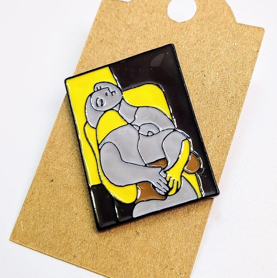 送料無料！ ★ピンズ PINS★ピンバッジ 【絵画イラスト風 ピカソ】 〚アメリカン雑貨 アメトイ〛