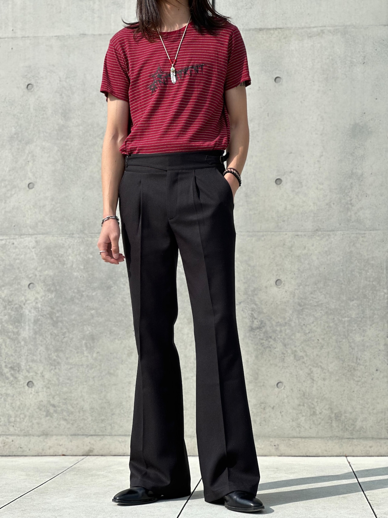 【MS01】Gurkha Flare Slacks
