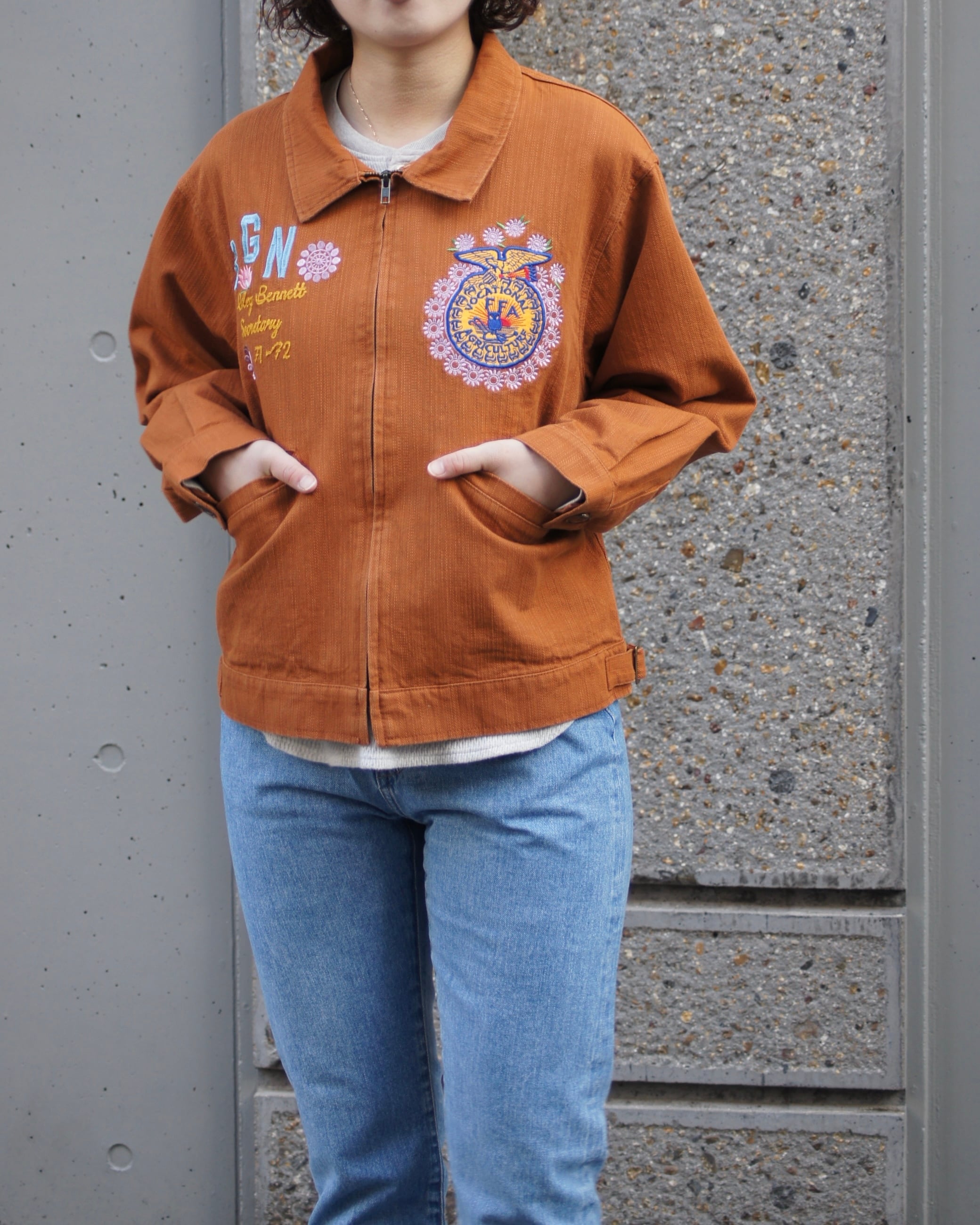 HOUSTON】FFA JACKET / ORANGE | ROGER'S North land