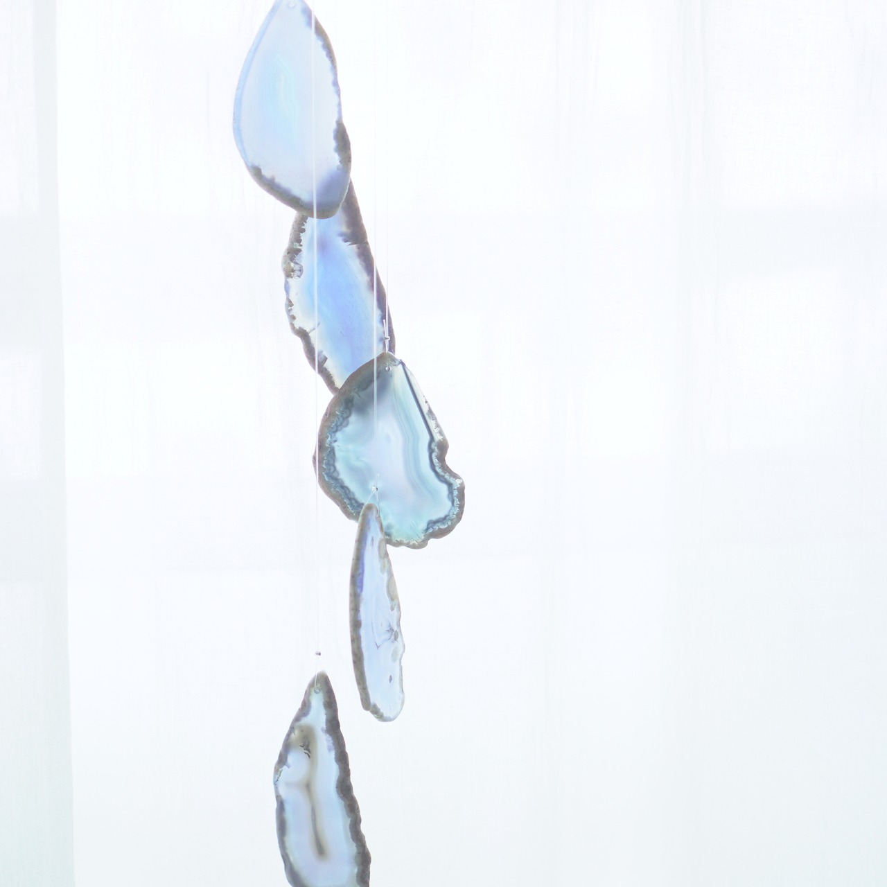 Blue Dream - アゲートヒーリングチャイム / Agate Sun Catcher Wind Chime 006