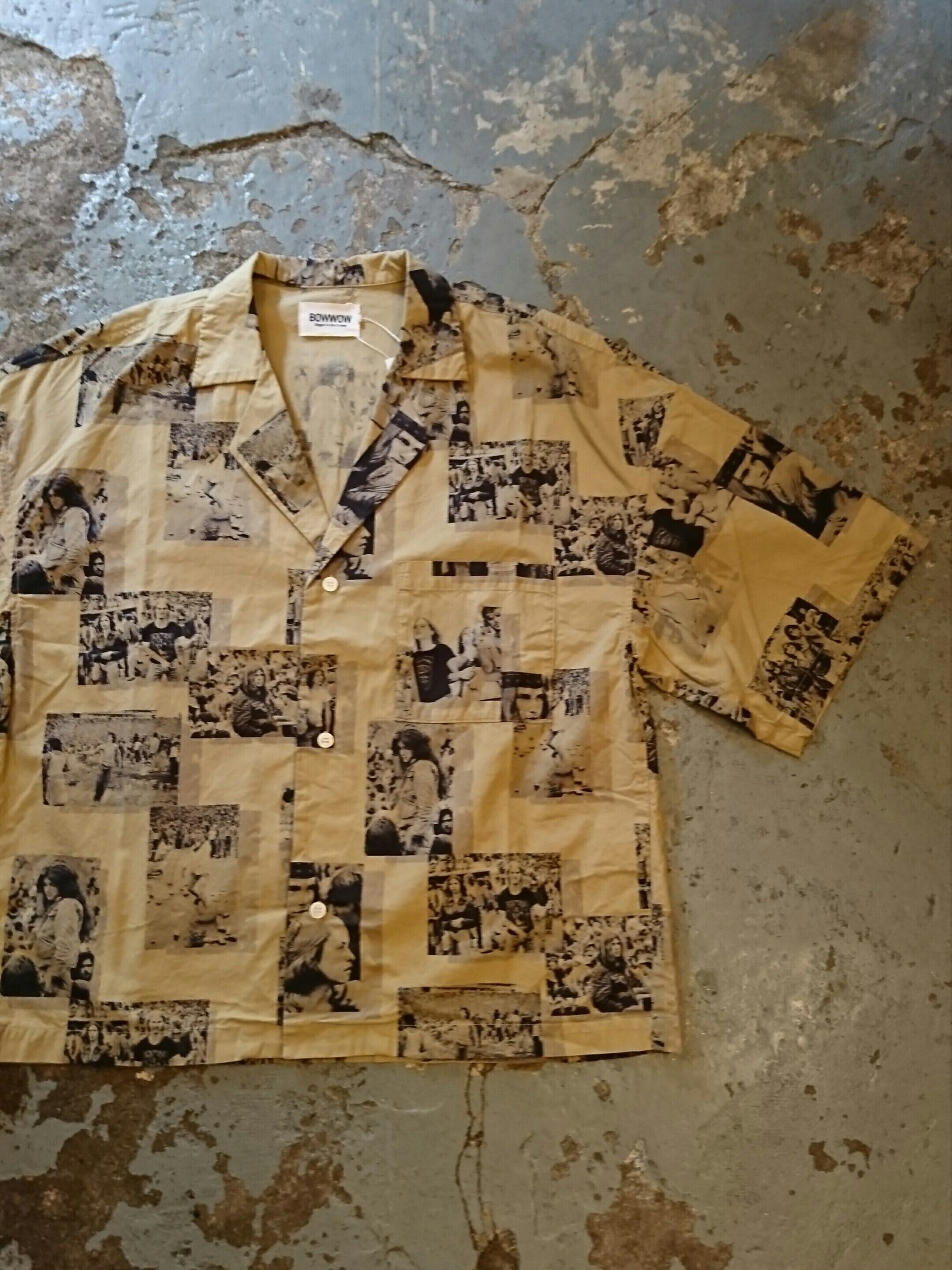 BOWWOW " ROLLING STONES FAN" SZABO SS SHIRTS Beige Color