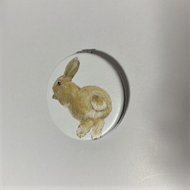 【限定品】うさちゃんコンパクトミラー（おしり）