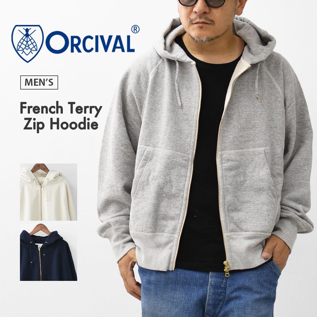 ORCIVAL オーシバル メンズ ジップフーディー スウェットパーカー 楽天市場】【 ORCIVAL オーシバル 】 Men's French Terry Zip Hoodie
