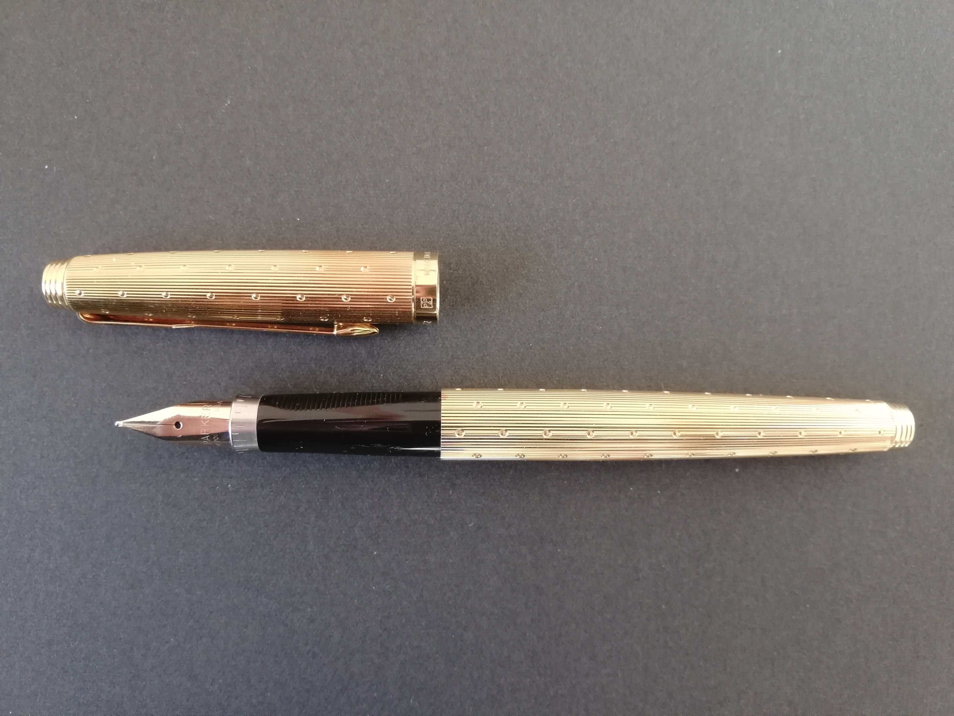 70s パーカー75 ペルル PARKER 75 Perle (中字) 14K 01889 70s パーカー75 ペルル PARKER 75 Perle (中字) 14K 01889