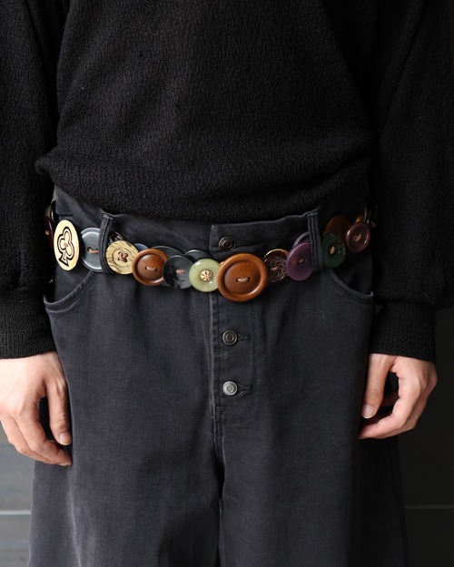 【Alisa Cayoo】3way Button Belt 02