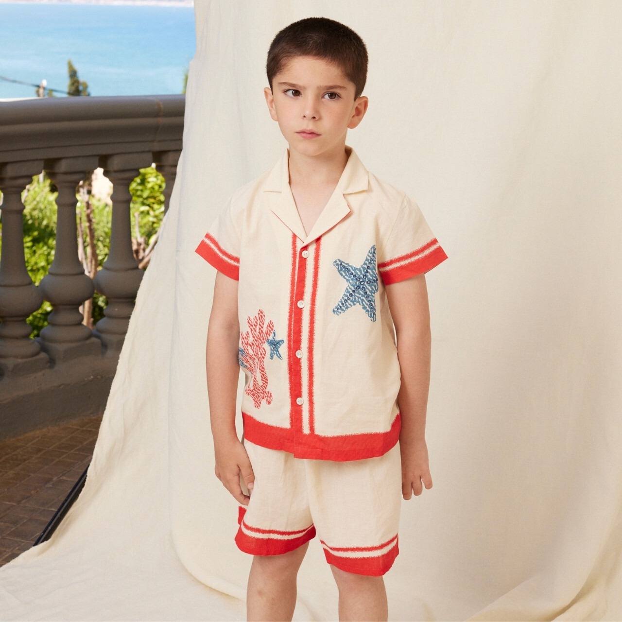 ＜BEBE ORGANIC＞Kids ライン ショートパンツ Palmer Shorts - 3