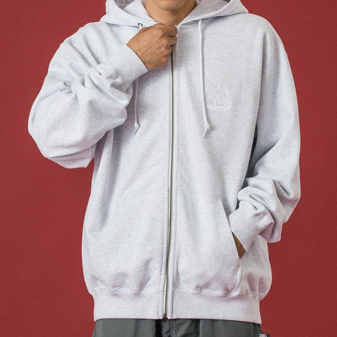 XLARGE（エクストララージ） BACKSIDE OG ZIP UP HOODED SWEATSHIRT