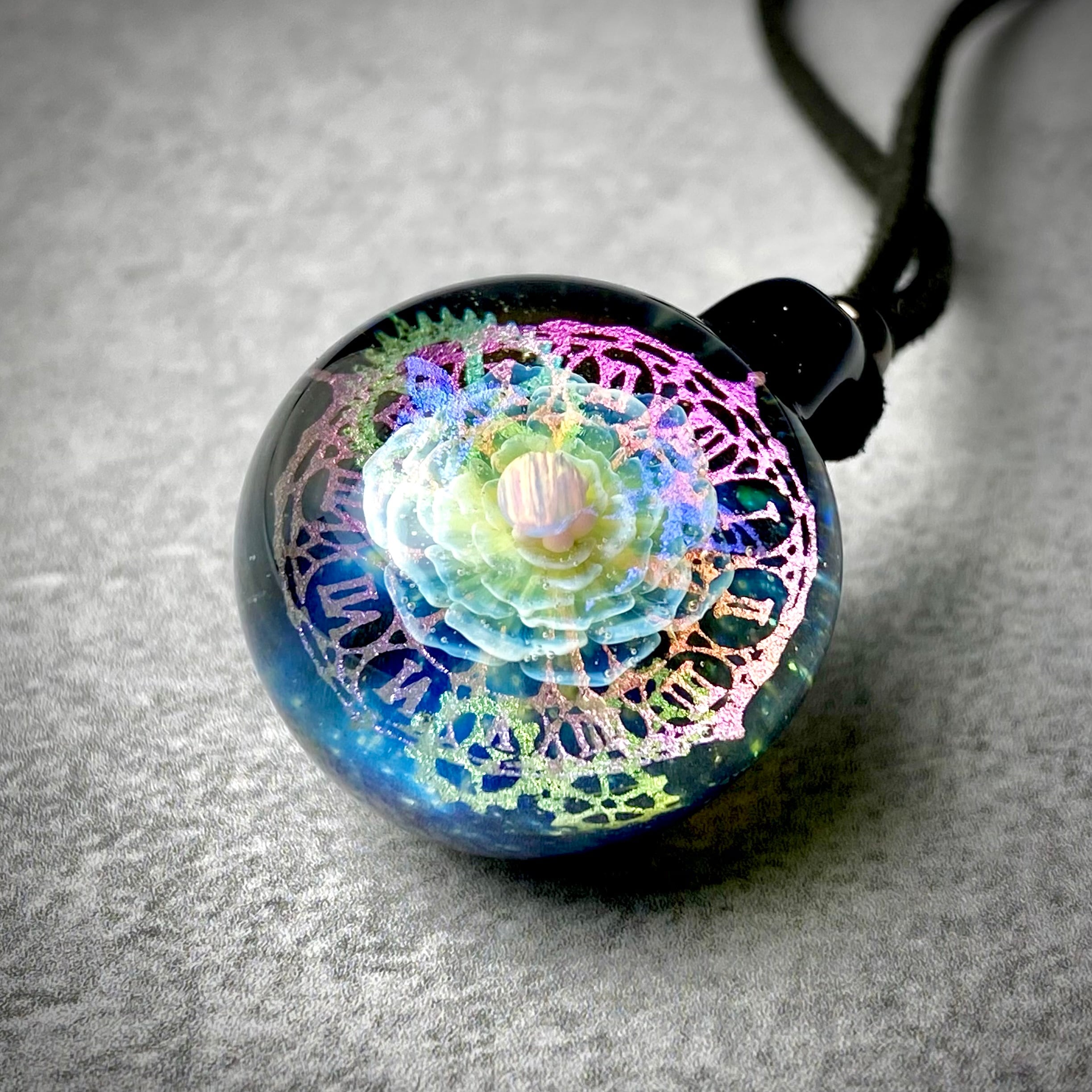 未使用品】Glass Planet 時空の華 ボロシリケイトガラス GlassPlanet