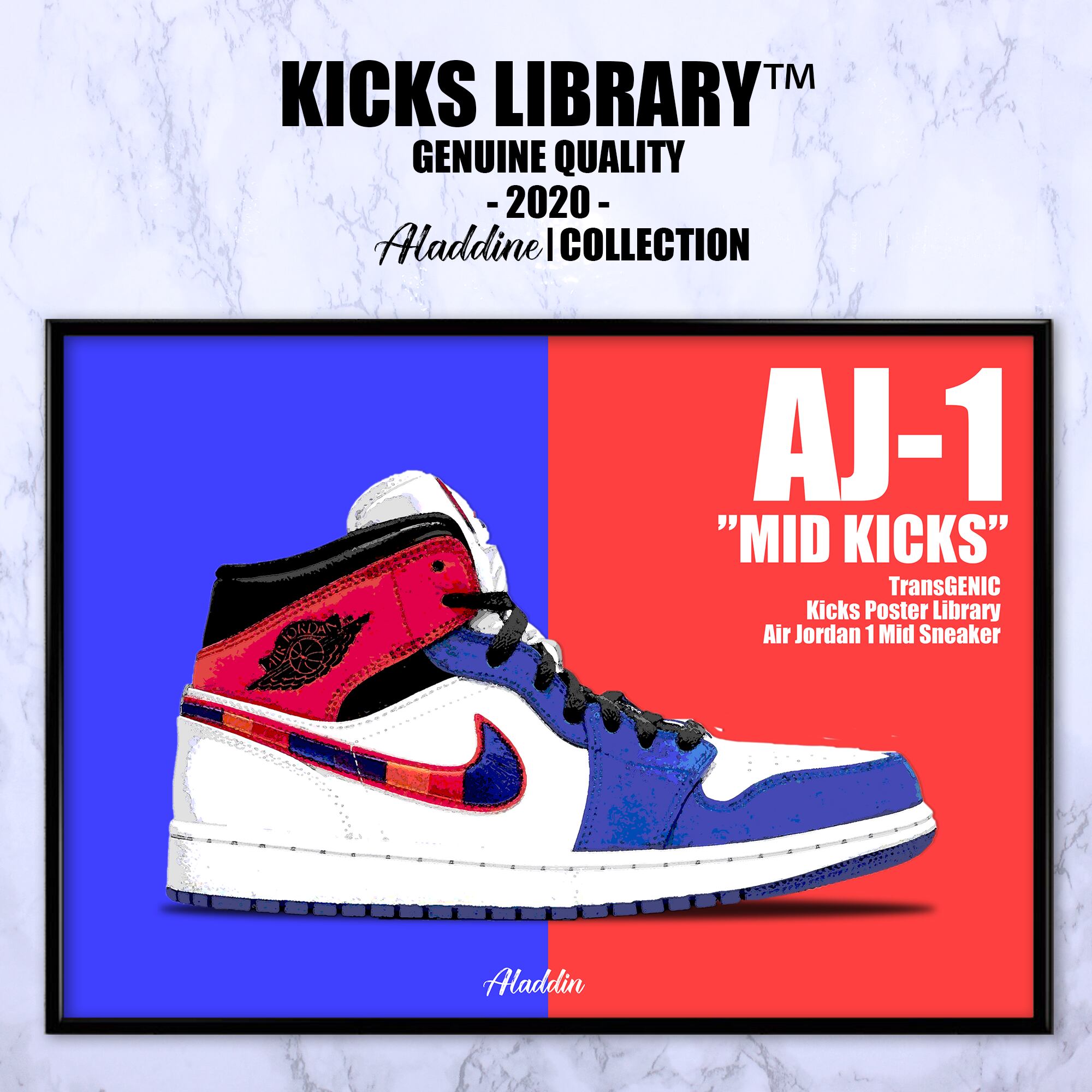 ナイキ エアジョーダン キックスポスター スニーカーポスター Tgpaj005 Transgenic