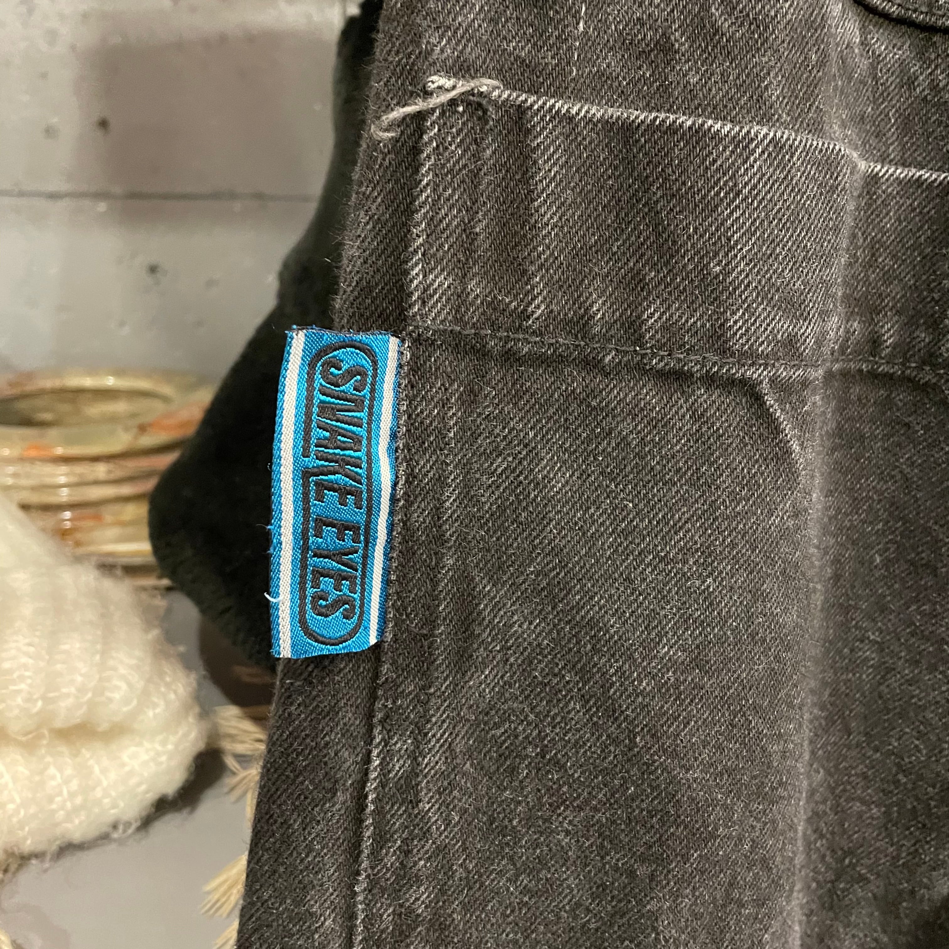 SNAKE EYES Wide Straight Denim Pants | VOSTOK