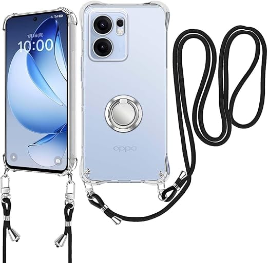 OPPO Reno13 A 5G 用 ケース 肩掛け スマホケース 斜めがけ 織り
