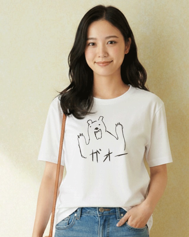 【ガオークマ】 ユニセックスTシャツ☆ マジックマインド